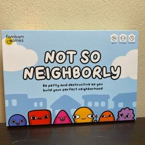 Not So Neighborly Board Game